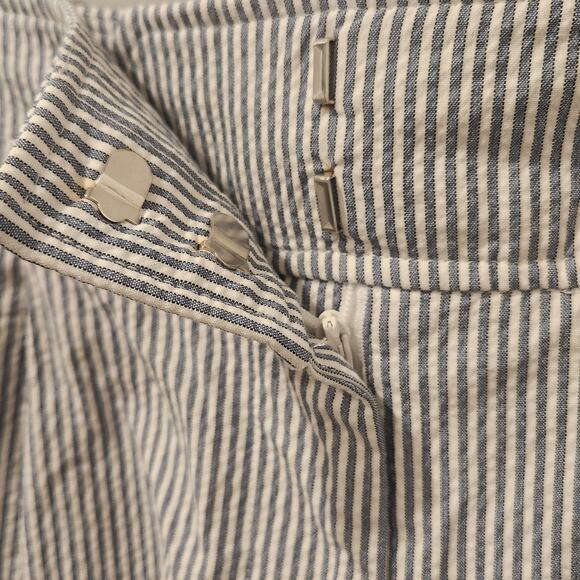 Veronica Beard Haina blue seersucker shorts size 10 - Picture 6 of 8